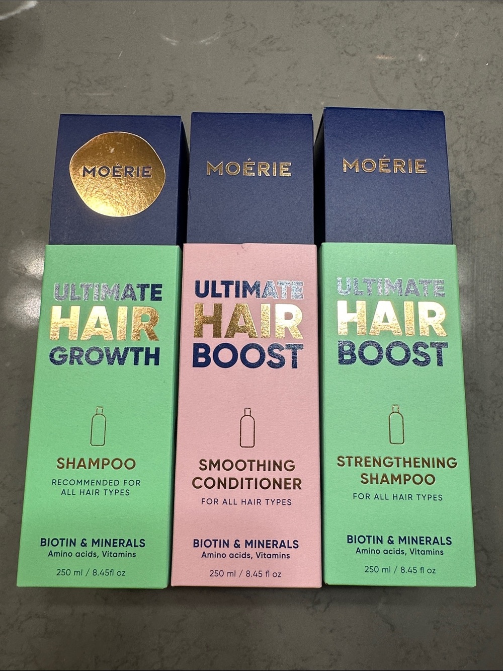Moerie Ultimate Hair Boost & Growth Shampoo and Conditioner
